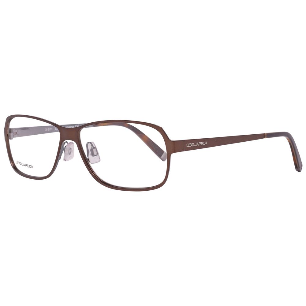 Dsquared² Brown Metal Frames - Designer Optical Fashion Eyewear