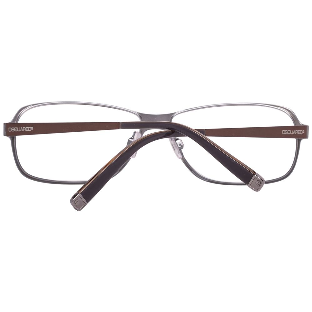 Dsquared² Brown Metal Frames - Designer Optical Fashion Eyewear