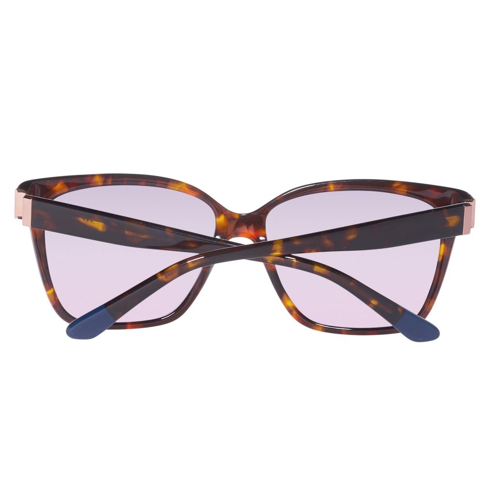 Gant Brown Acetate Sunglasses – Elegant Oversized Style with UV Protection