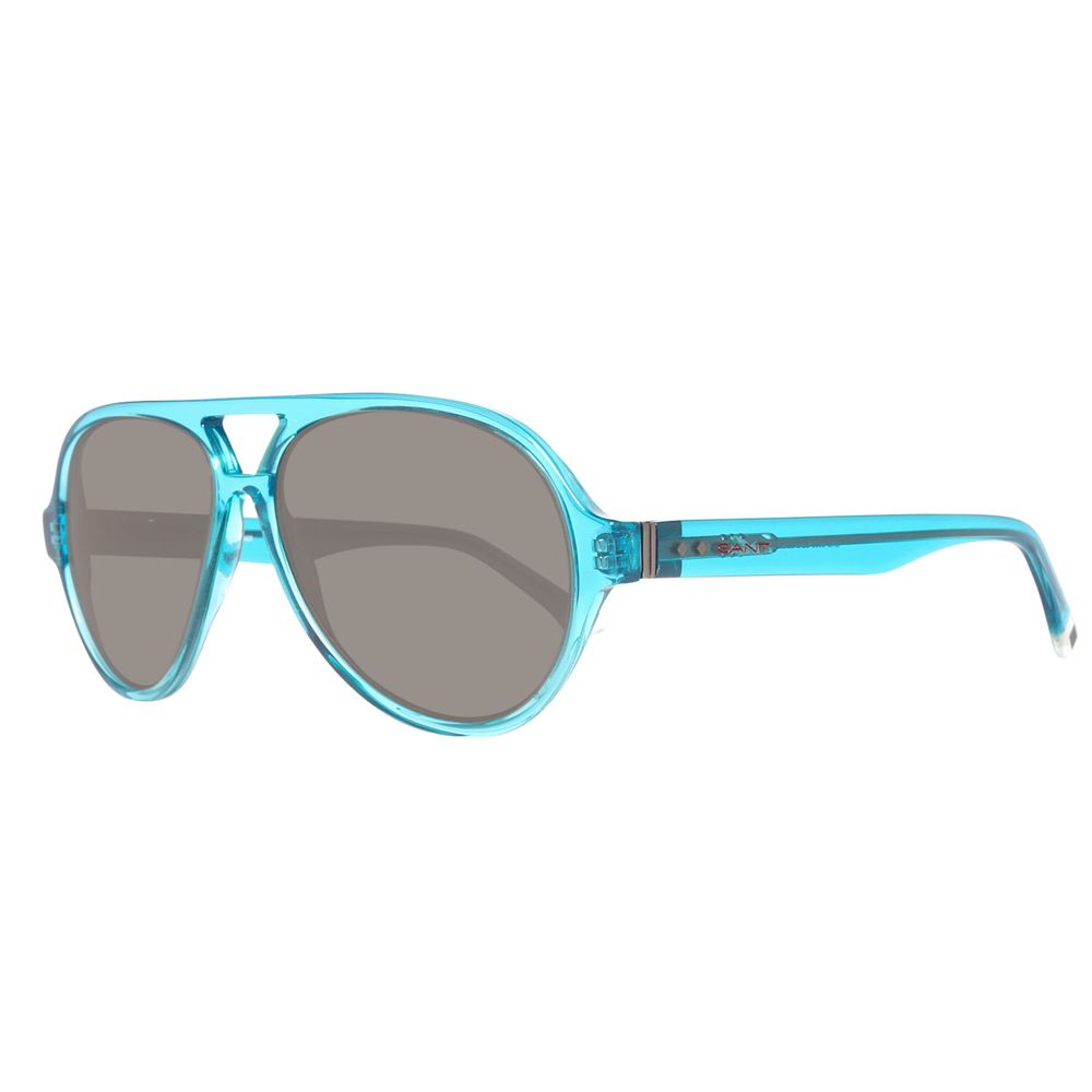 Gant Turquoise Acetate Sunglasses – Stylish Oversized Frame, 58mm