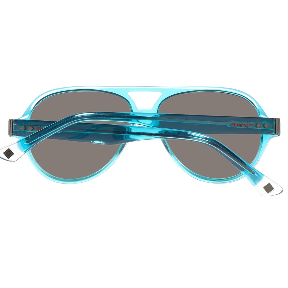 Gant Turquoise Acetate Sunglasses – Stylish Oversized Frame, 58mm