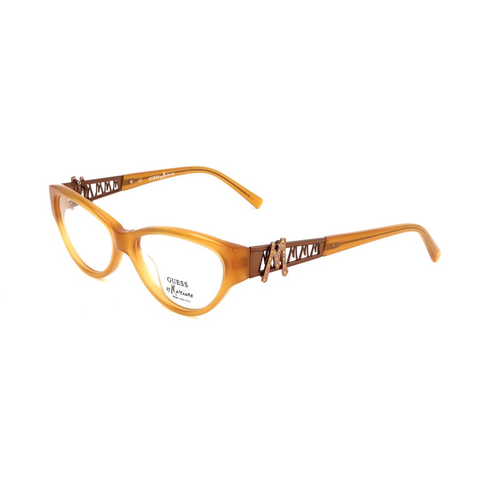 Marciano by Guess Orange Plastic Demo-Lens Optical Glasses – Square Frame