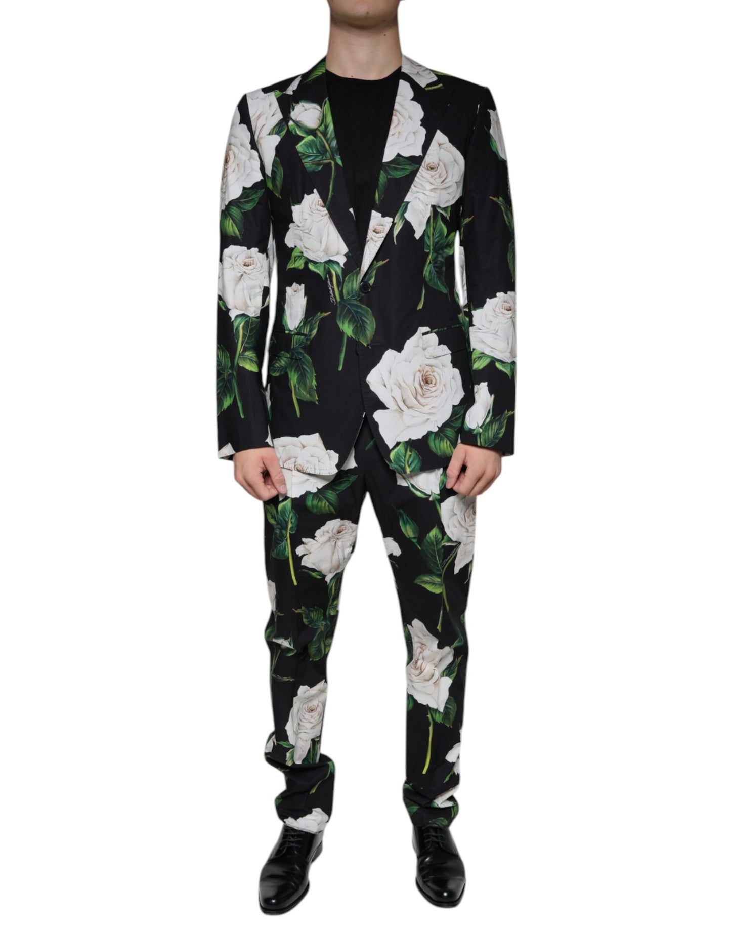 - Black Rose Cotton Men Formal 2 Piece Suit