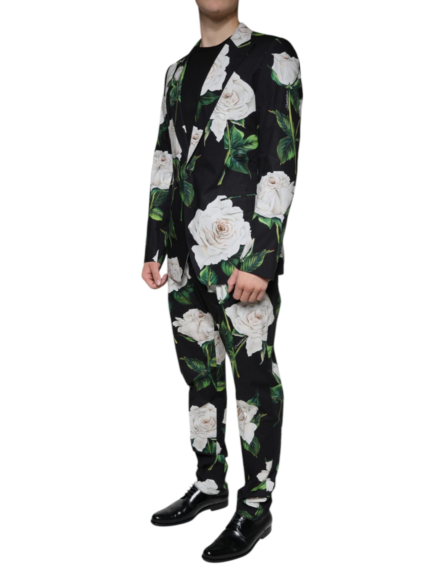 - Black Rose Cotton Men Formal 2 Piece Suit