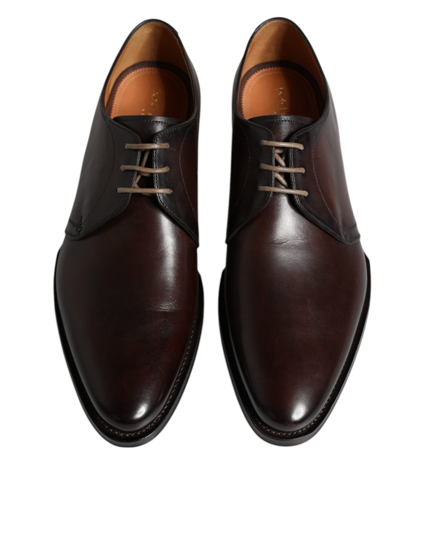 - Black Leather Lace Up Men Derby Formal Shoes