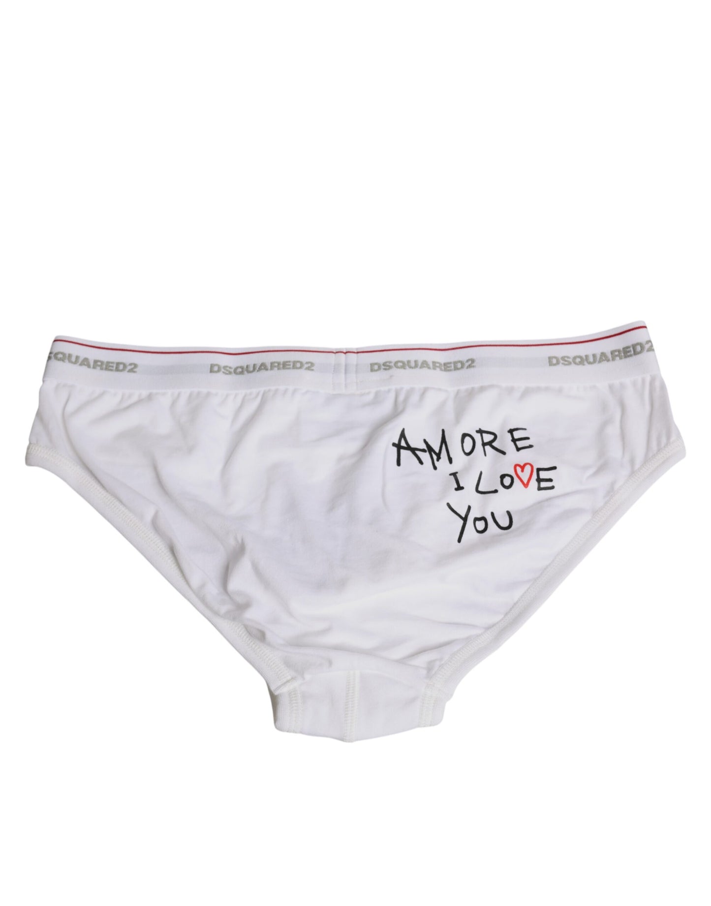 - White Cotton Stretch Women Mid Waist Panty Underwear