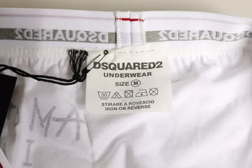 - White Cotton Stretch Women Mid Waist Panty Underwear