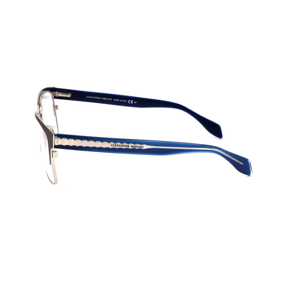 Alexander McQueen Multicolor Metal Optical Glasses – 53mm