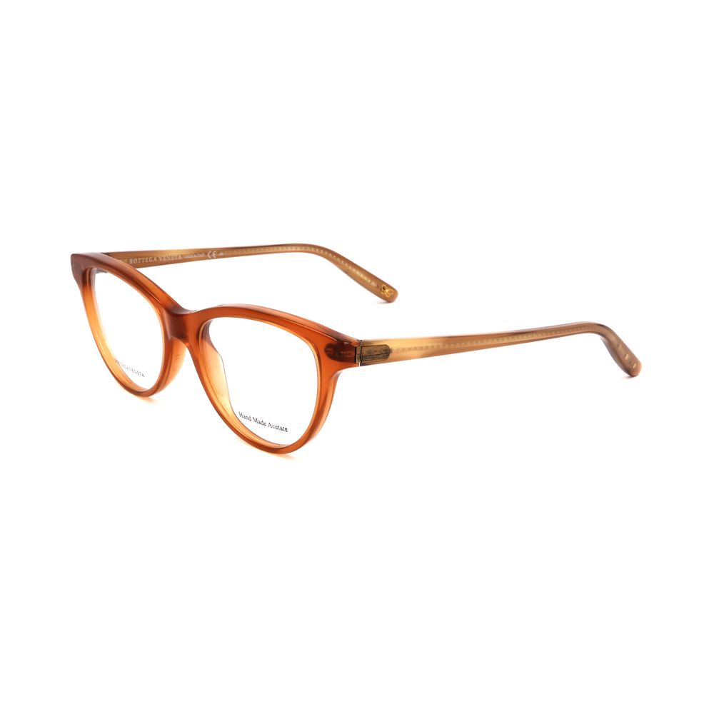 Bottega Veneta Acetate Brown Frame Optical Glasses