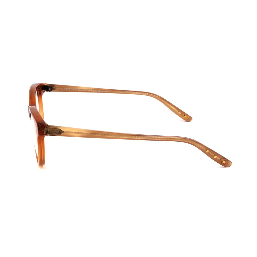 Bottega Veneta Acetate Brown Frame Optical Glasses