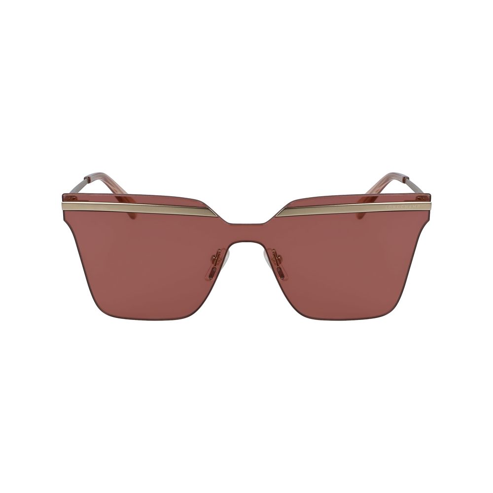 Longchamp Multicolor Metal Sunglasses – Pink Dial with Brown Lenses