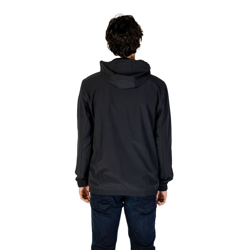 Black Recycled Polyester Jacket - The Luxe Alliance