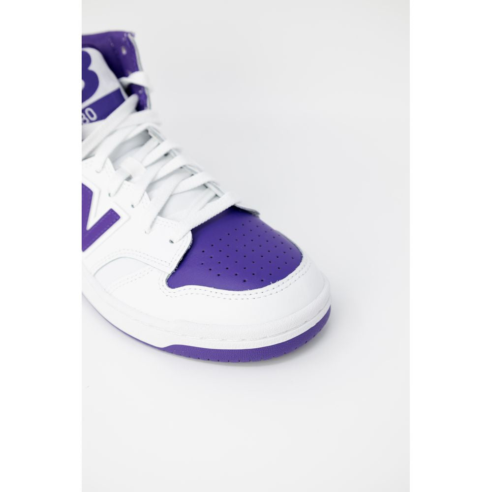 New Balance Purple Leather Sneaker for Women