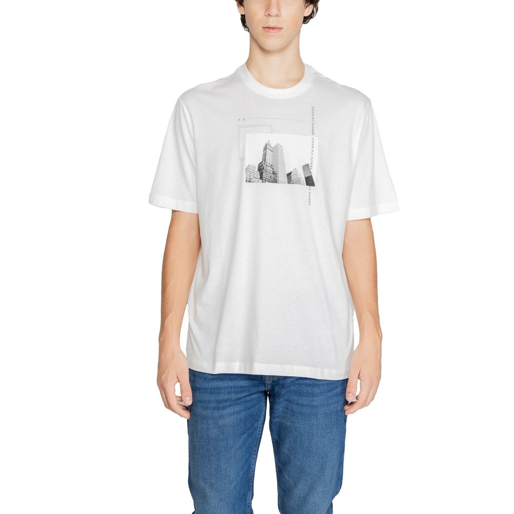 White Cotton T-Shirt - The Luxe Alliance