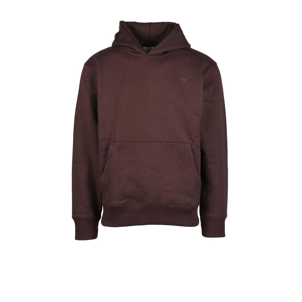 Classic Brown Cotton Sweater for Men