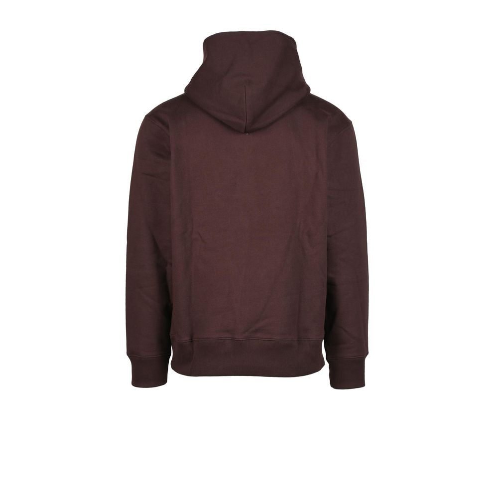 Classic Brown Cotton Sweater for Men