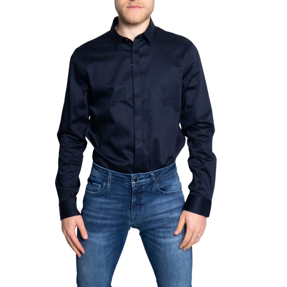 - Blue Cotton Shirt