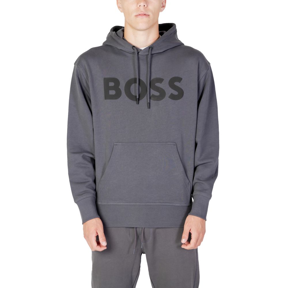 - Gray Cotton Sweater
