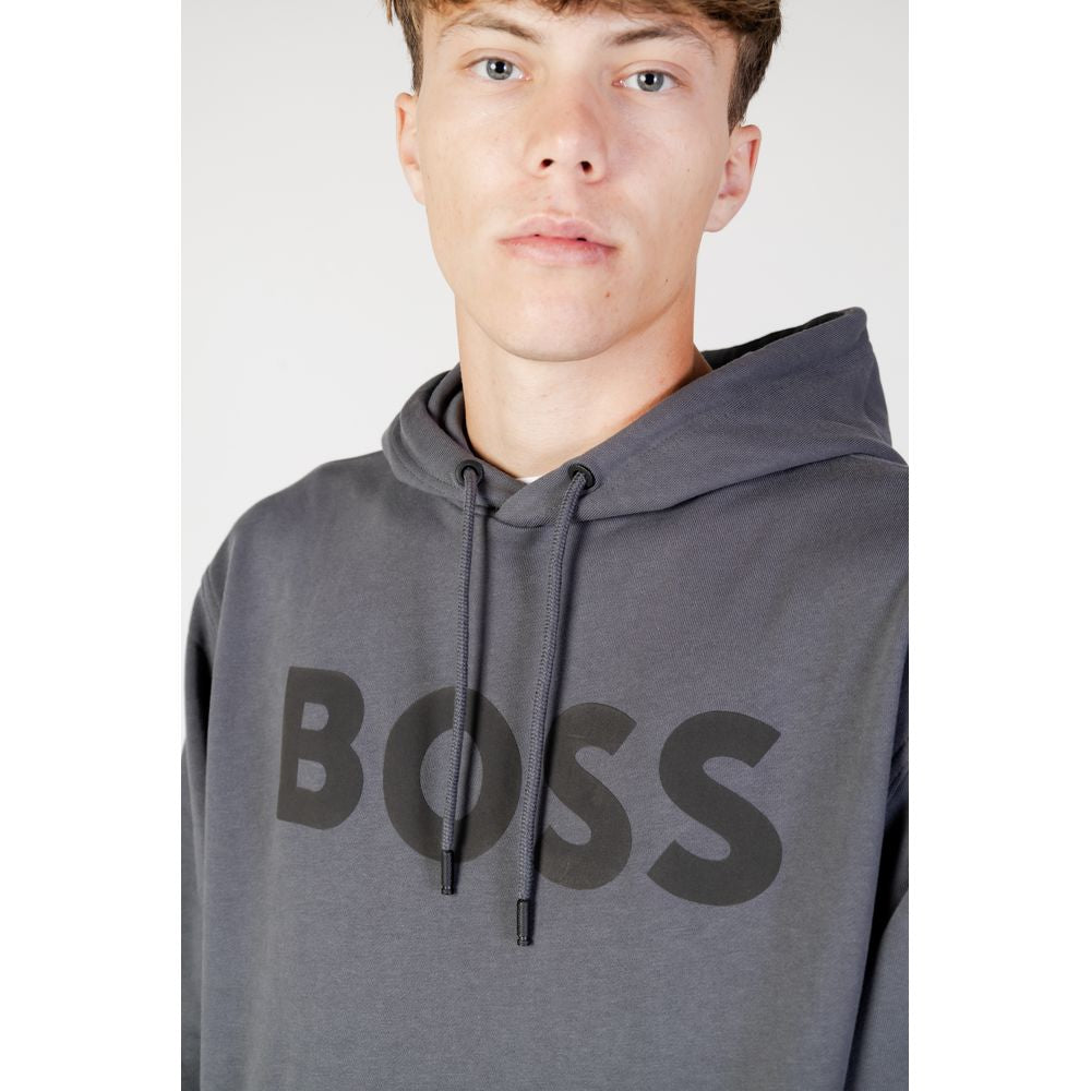 - Gray Cotton Sweater