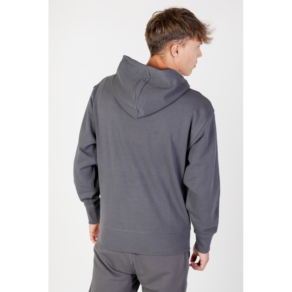 - Gray Cotton Sweater