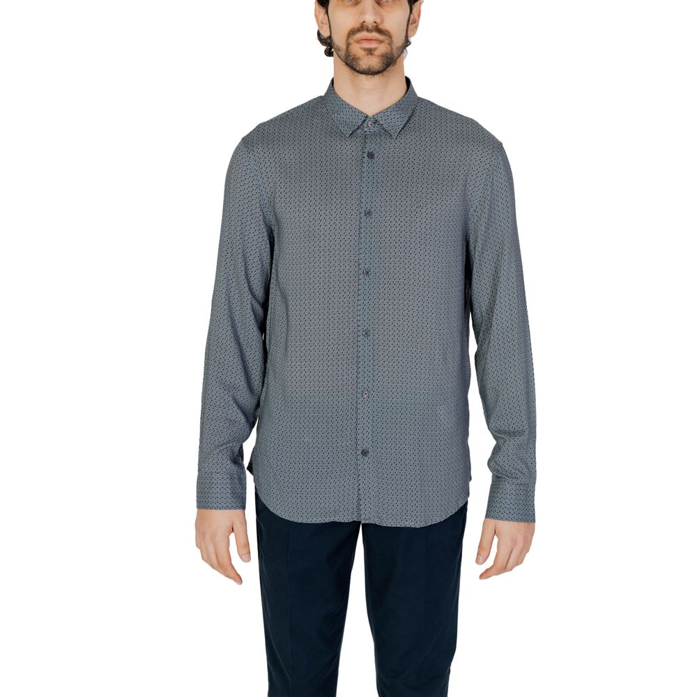 - Gray Viscose Shirt