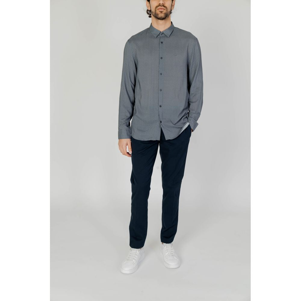 - Gray Viscose Shirt