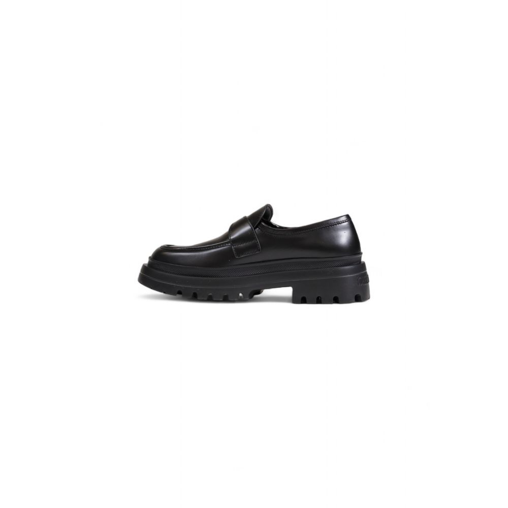 Love Moschino Black Polyethylene Flat Shoe for Women