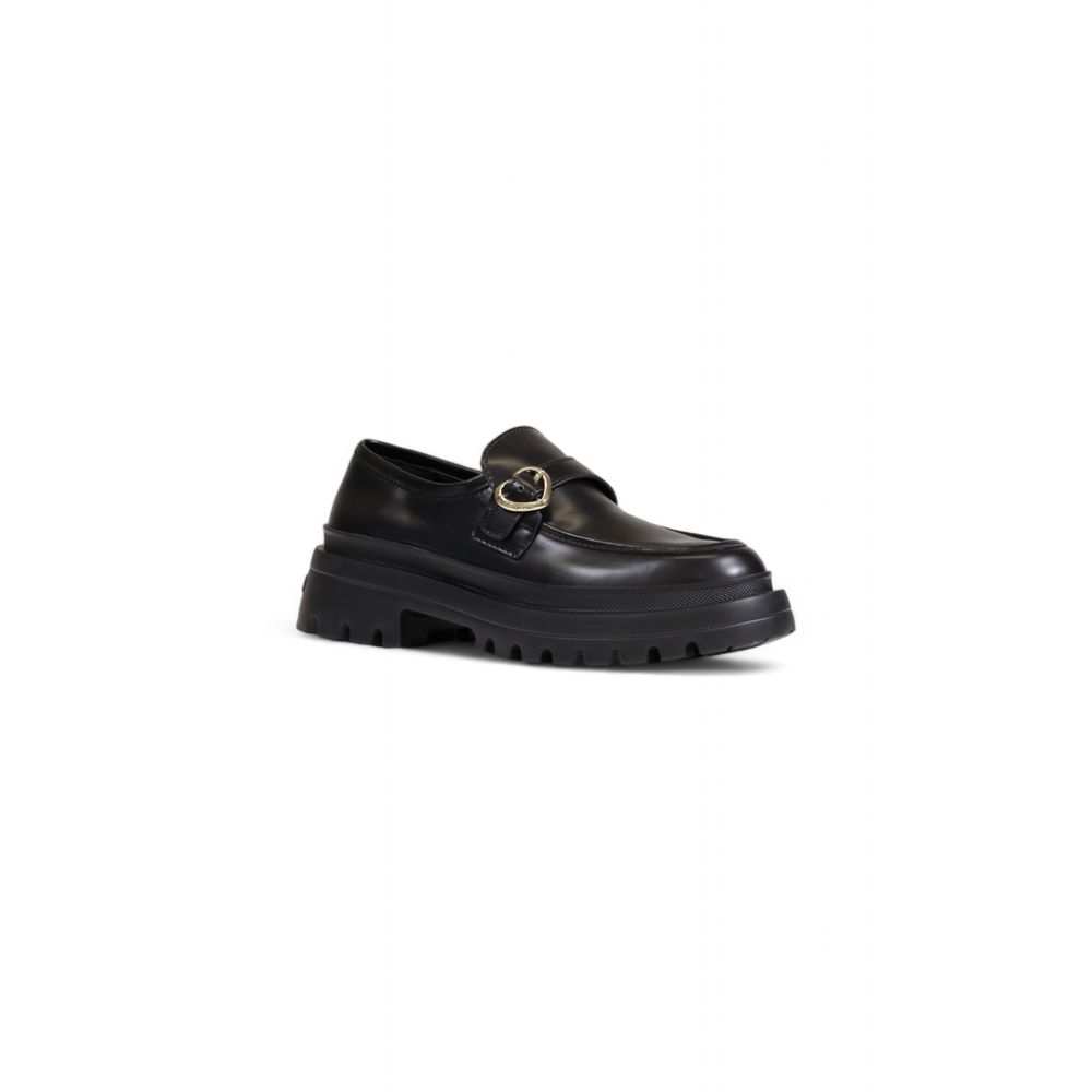 Love Moschino Black Polyethylene Flat Shoe for Women