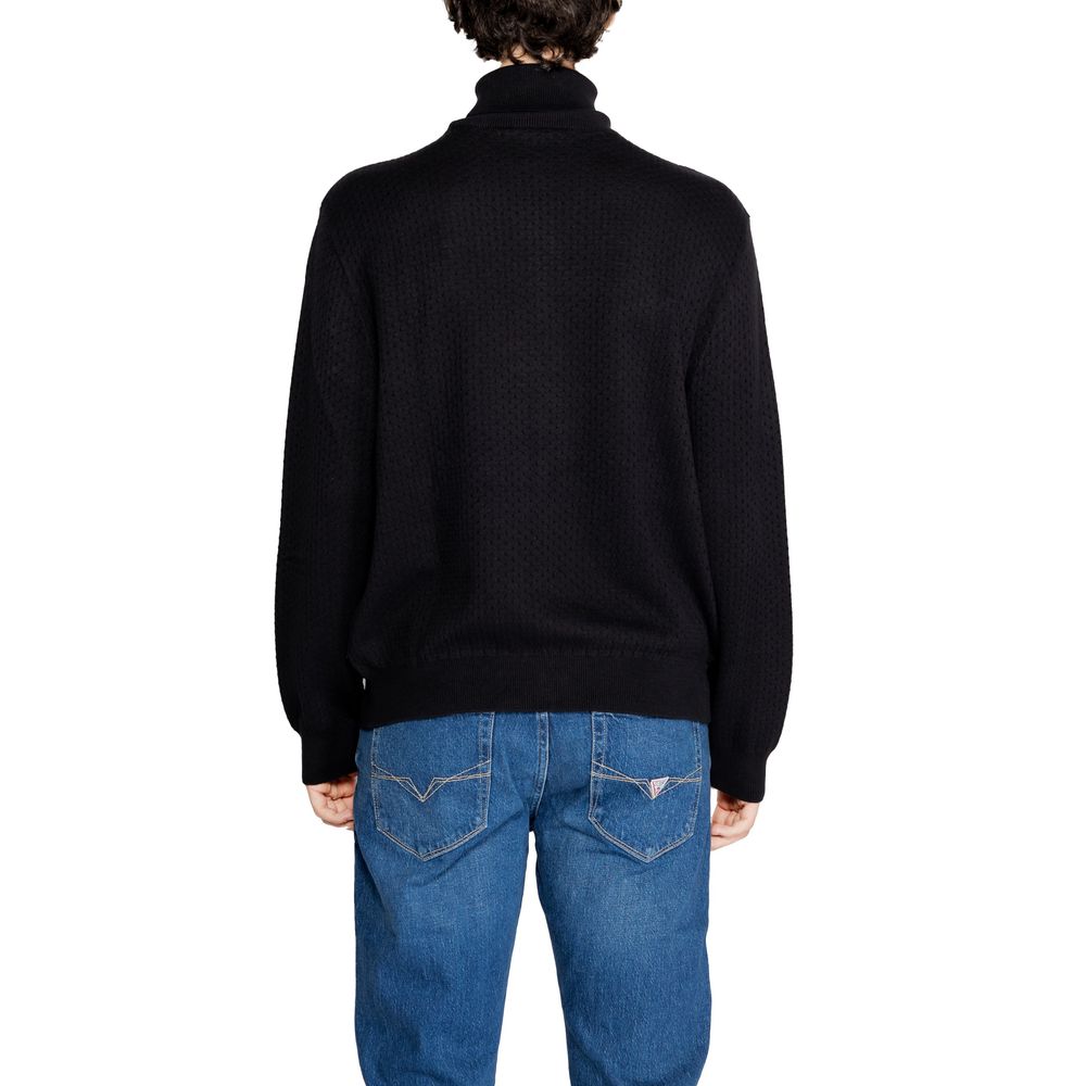 - Black Cotton Sweater