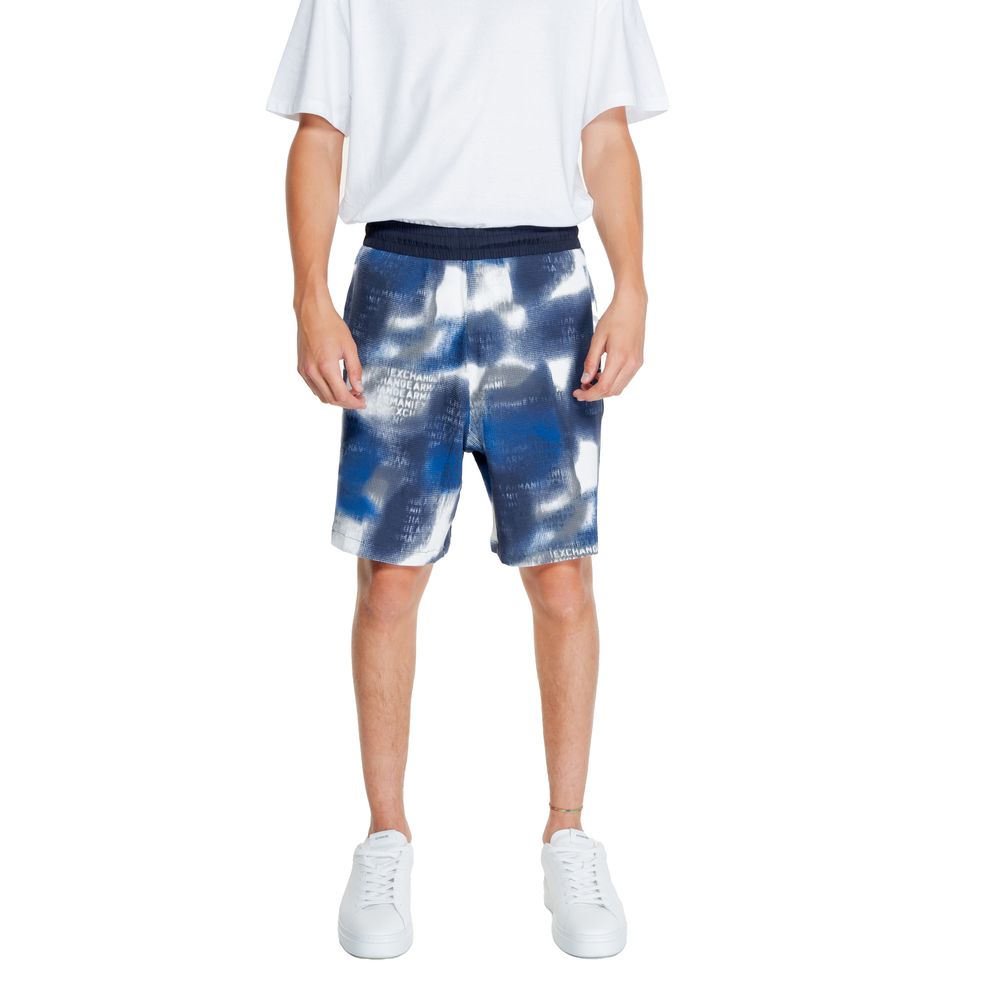 Blue Cotton Short – Men’s Bermuda and Shorts