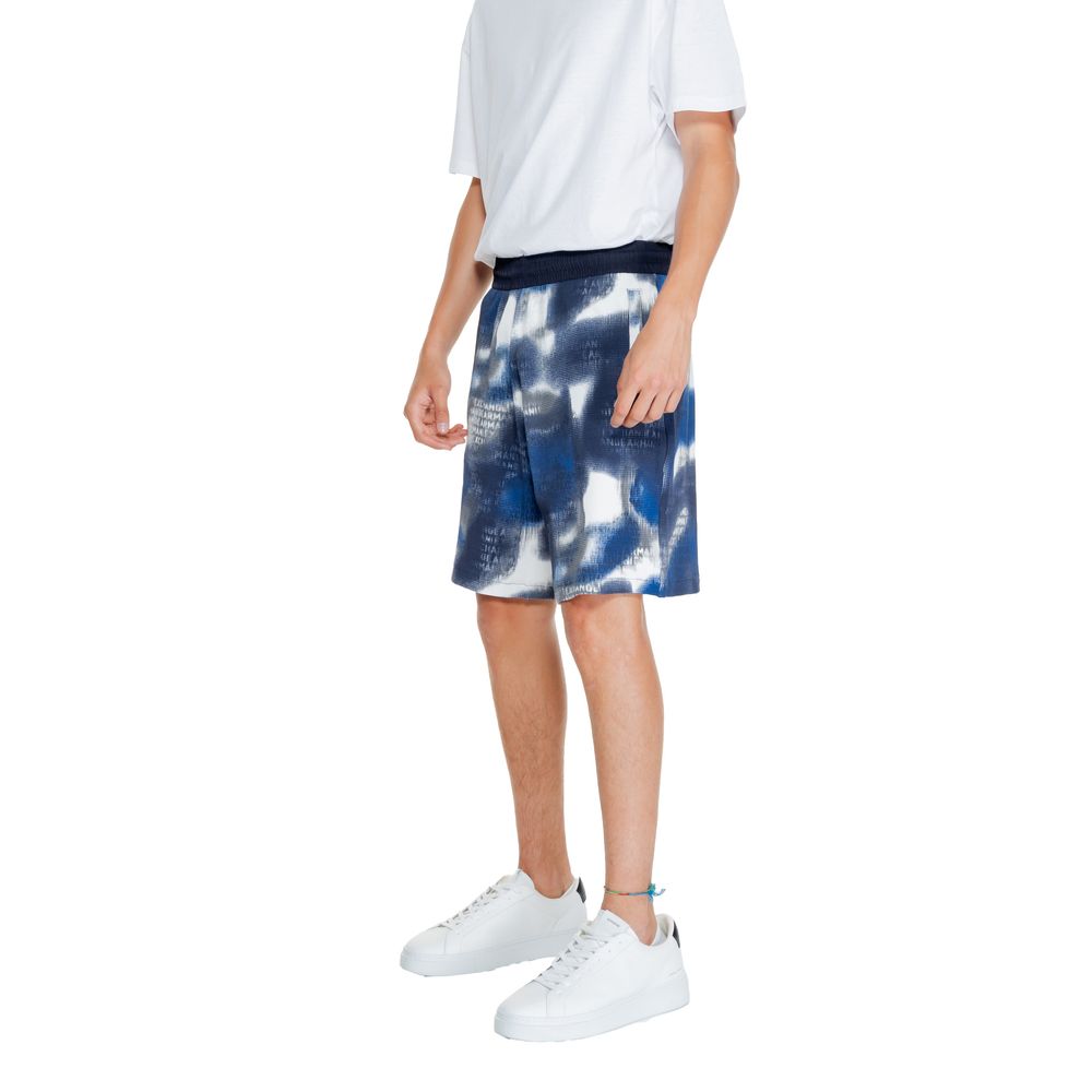 Blue Cotton Short – Men’s Bermuda and Shorts