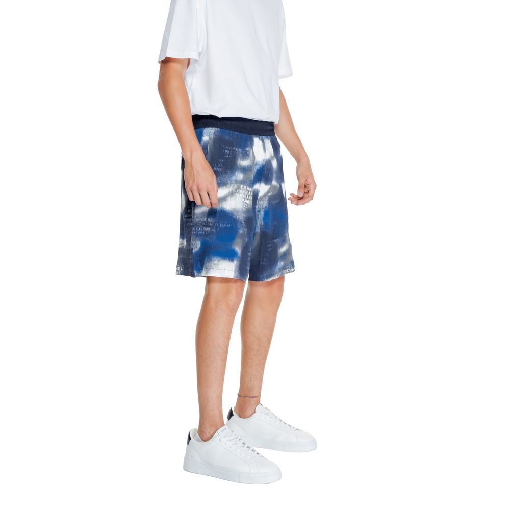 Blue Cotton Short – Men’s Bermuda and Shorts
