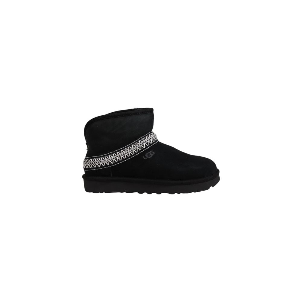 Classic Black Suede Boot for Women
