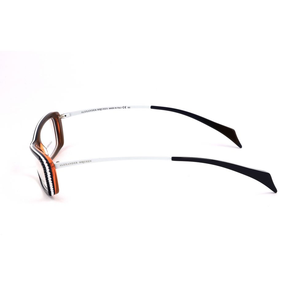 Alexander McQueen Multicolor Acetate Glasses – 52mm