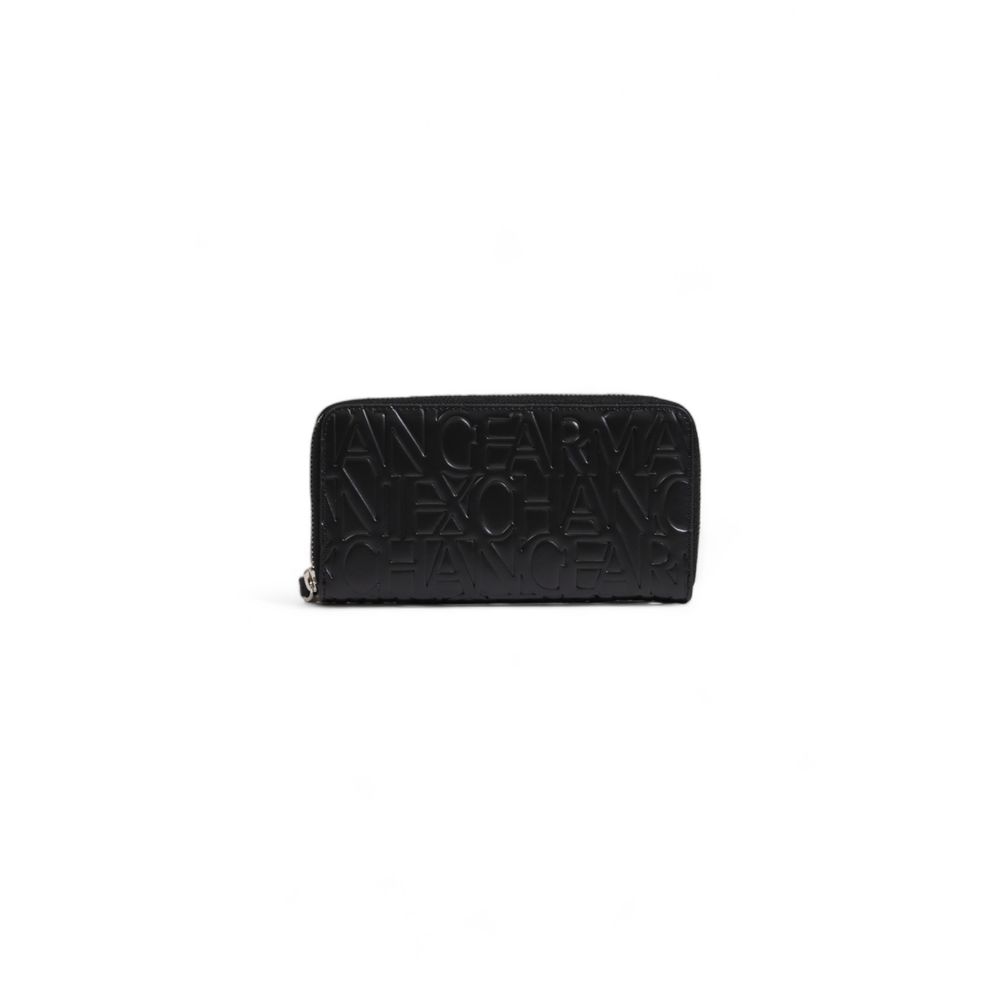 Black Polyethylene Wallet - Women's Large Wallet