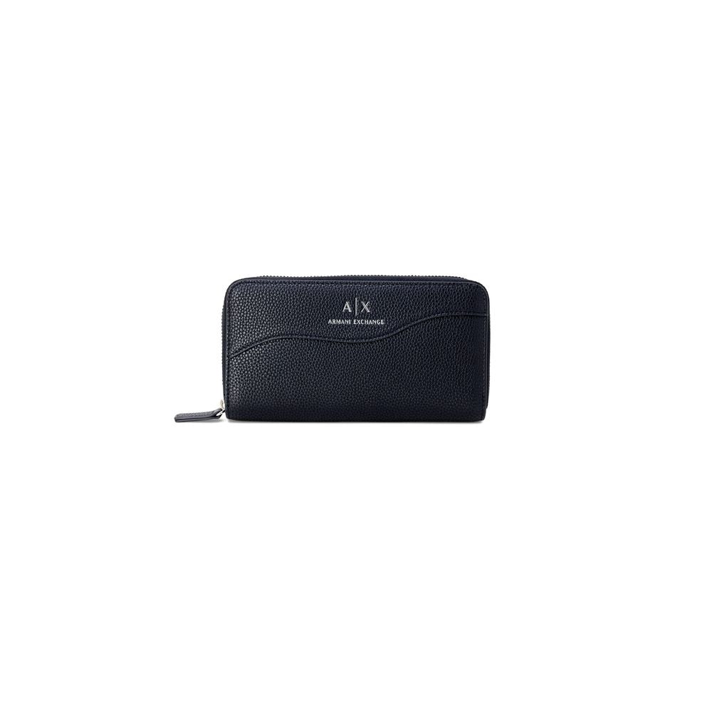 Black Polyethylene Wallet - Women's Large Wallet for Spring/Summer