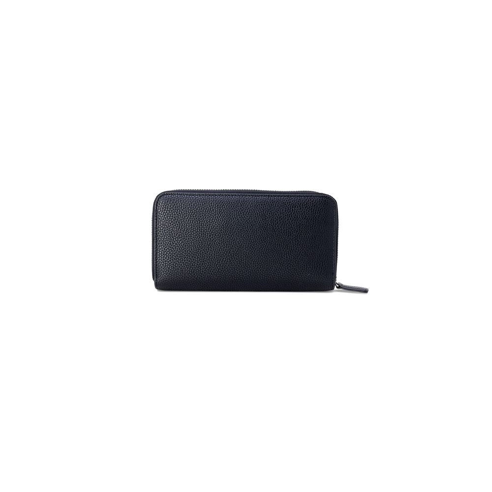 Black Polyethylene Wallet - Women's Large Wallet for Spring/Summer