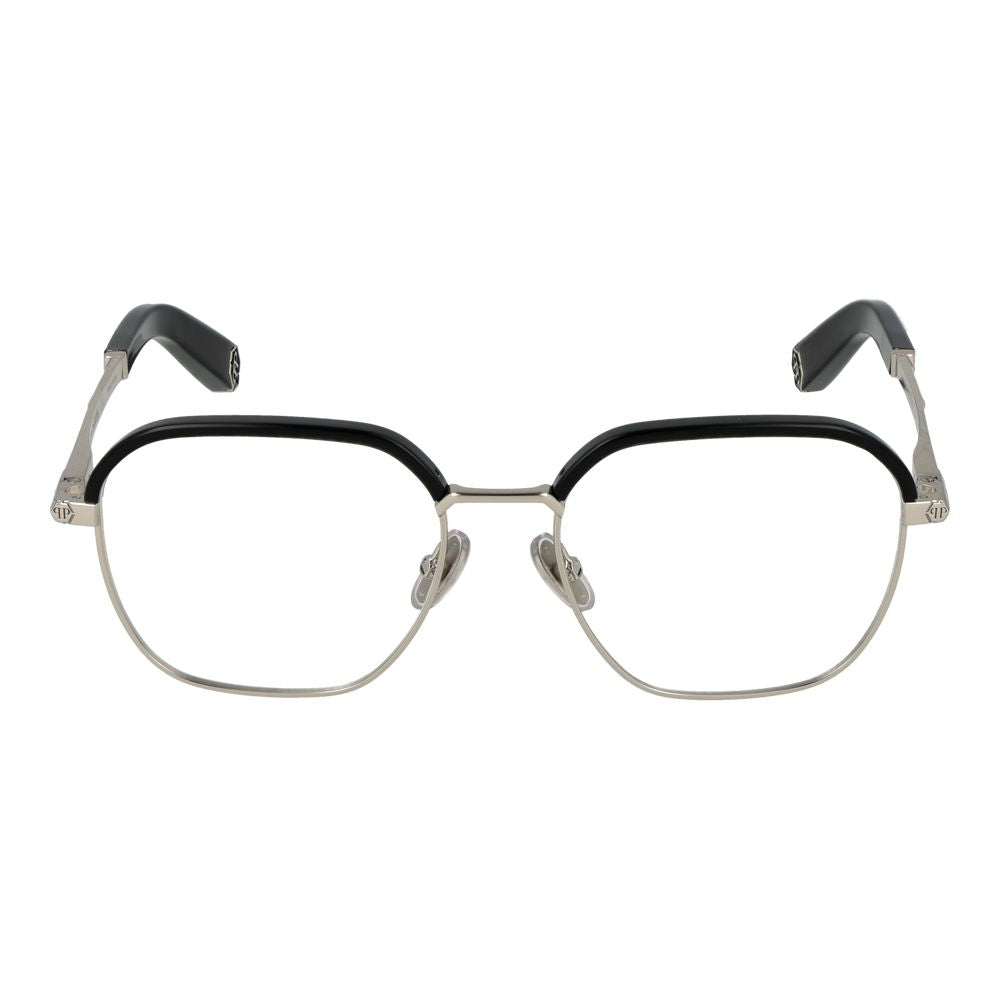 Philipp Plein Men’s Optical Frames – Black Full-Rim, 52mm
