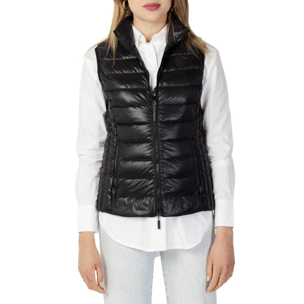 - Black Polyester Jackets & Coat