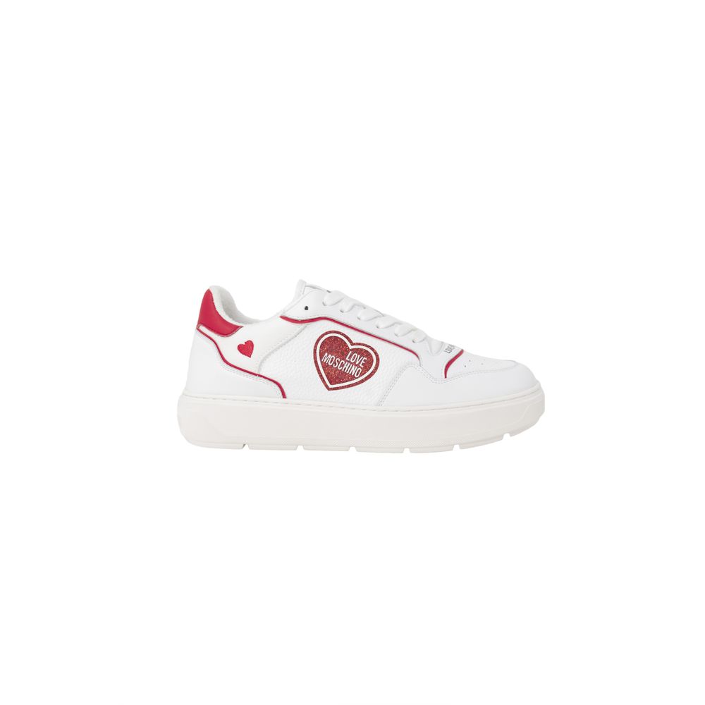 Love Moschino Red Polyethylene Sneaker for Women