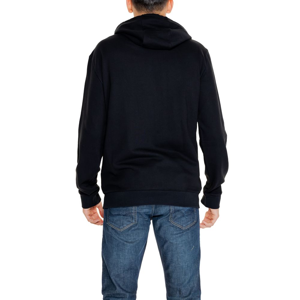 Classic Black Cotton Sweater for Men