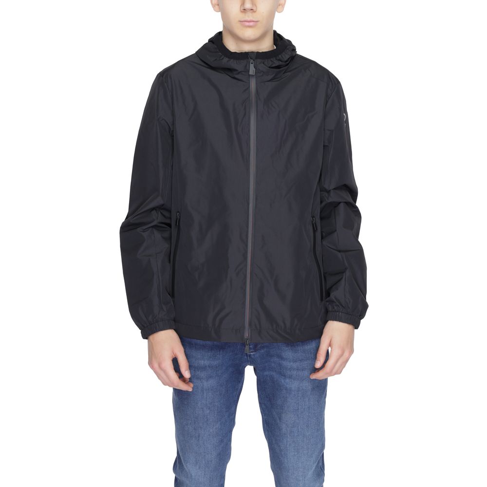- Black Polyester Jacket