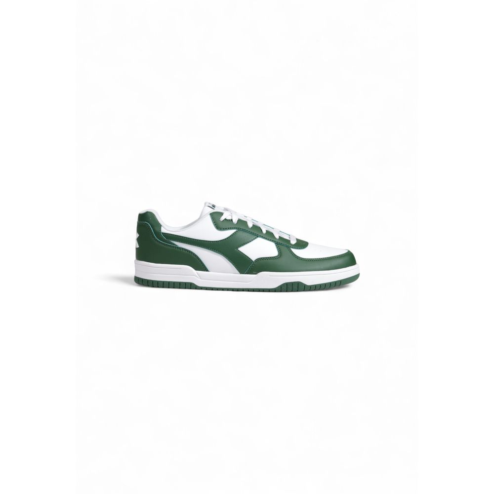 - Green Synthetic Leather Sneaker