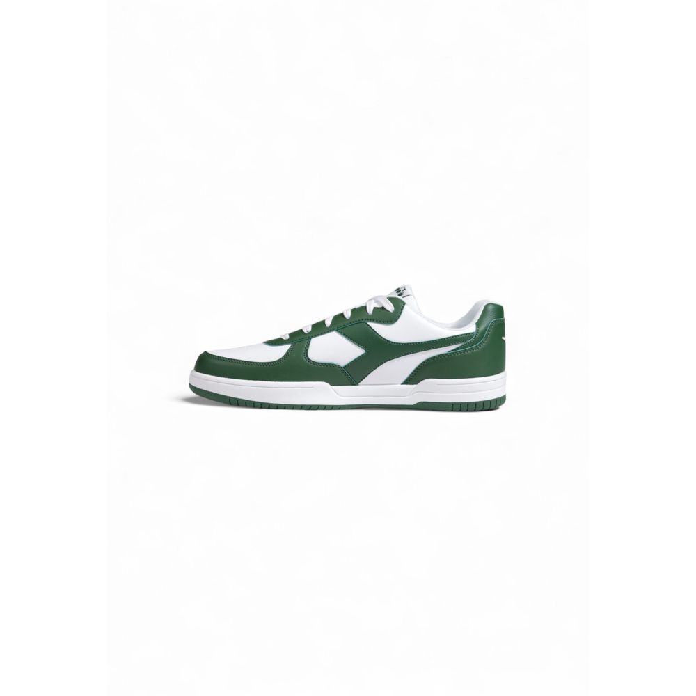 - Green Synthetic Leather Sneaker