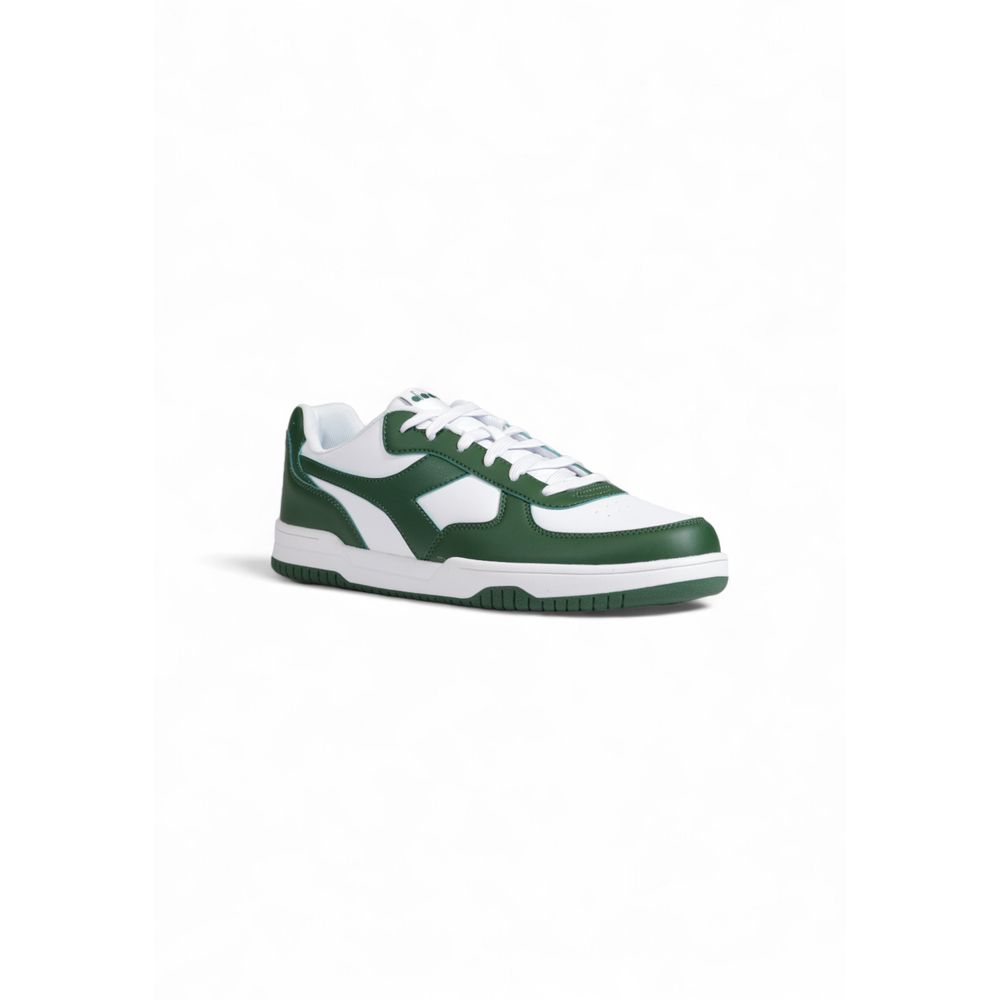 - Green Synthetic Leather Sneaker