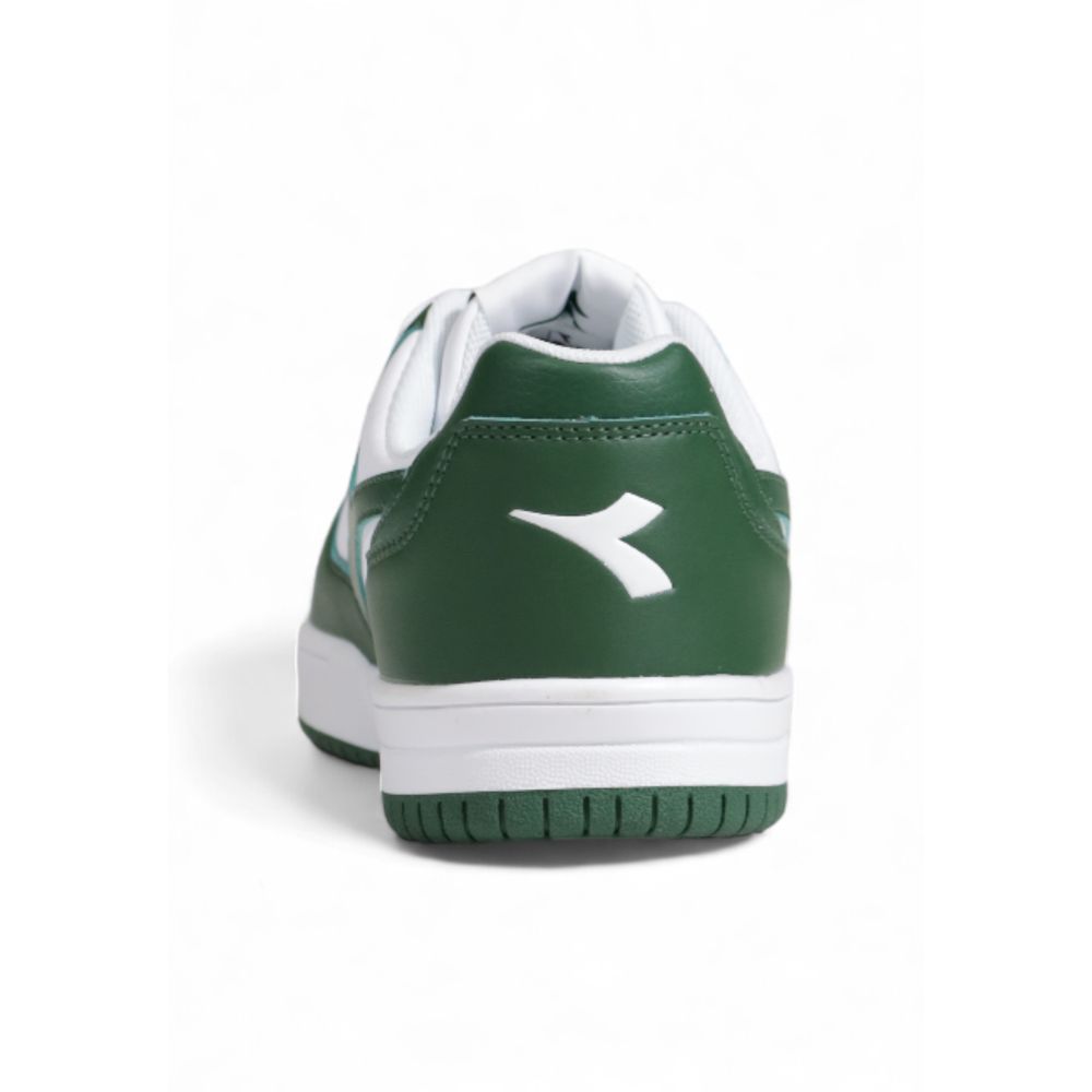 - Green Synthetic Leather Sneaker