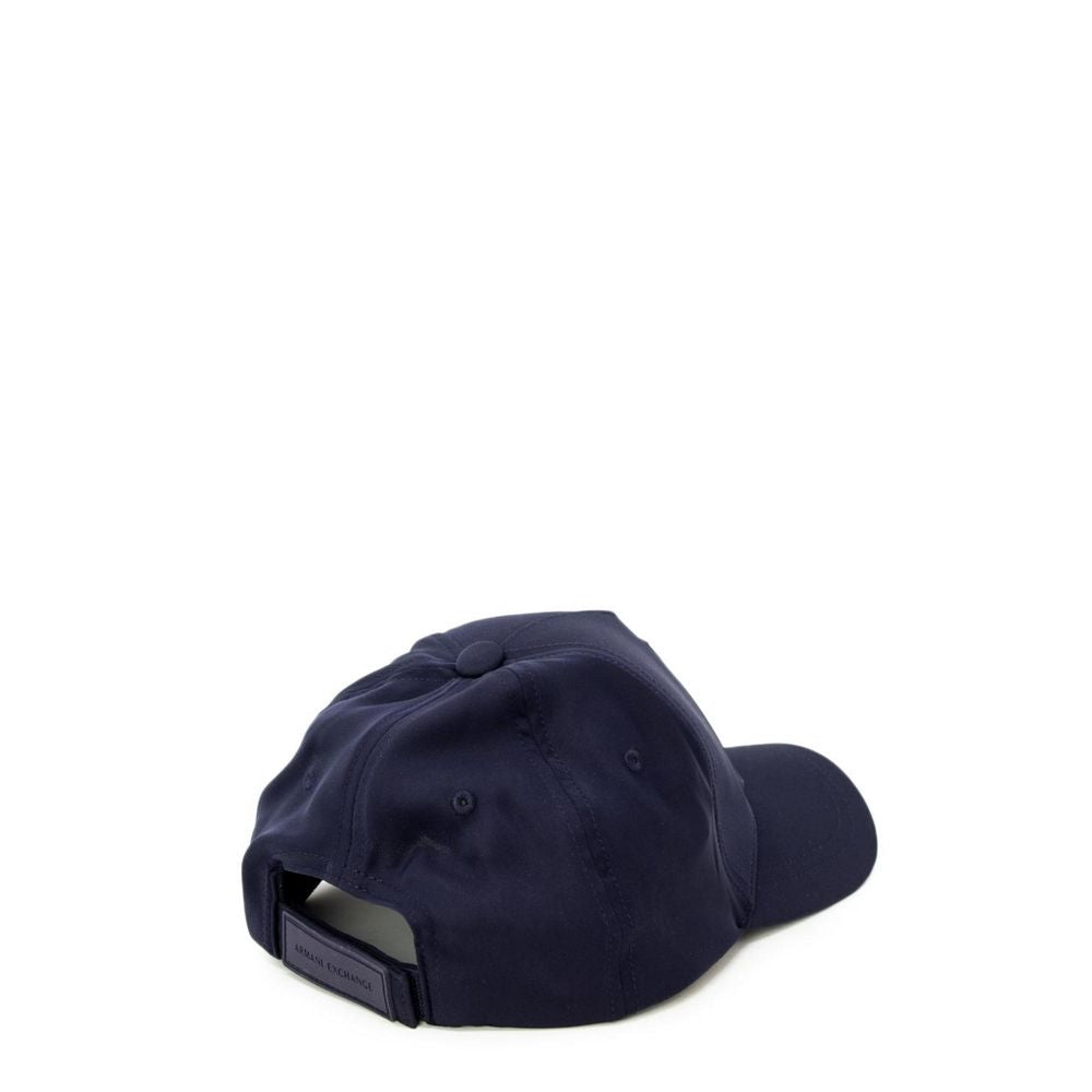 Armani Exchange Blue Polyester Baseball Cap