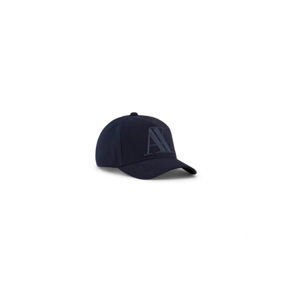 Armani Exchange Blue Polyester Baseball Cap