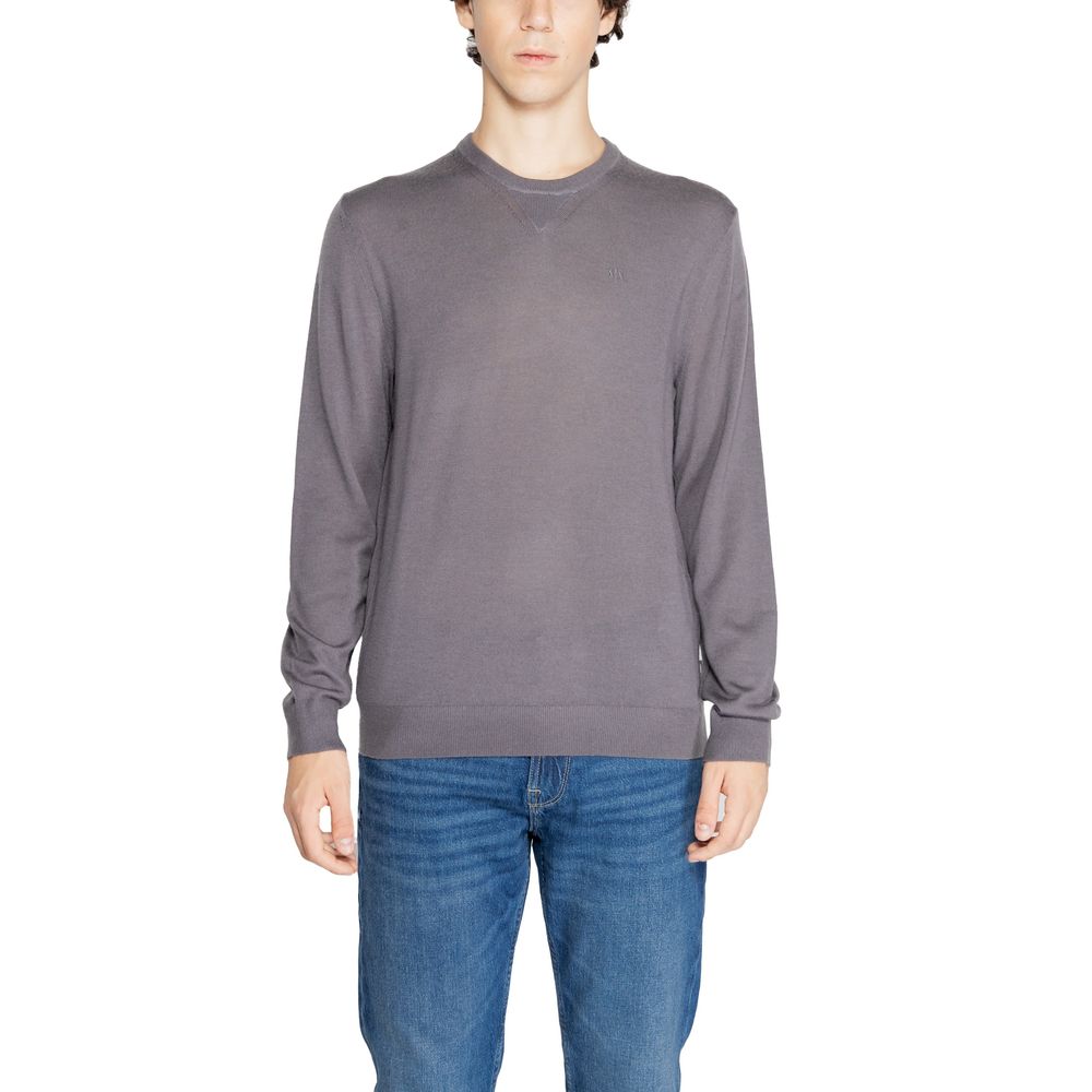 - Gray Wool Sweater