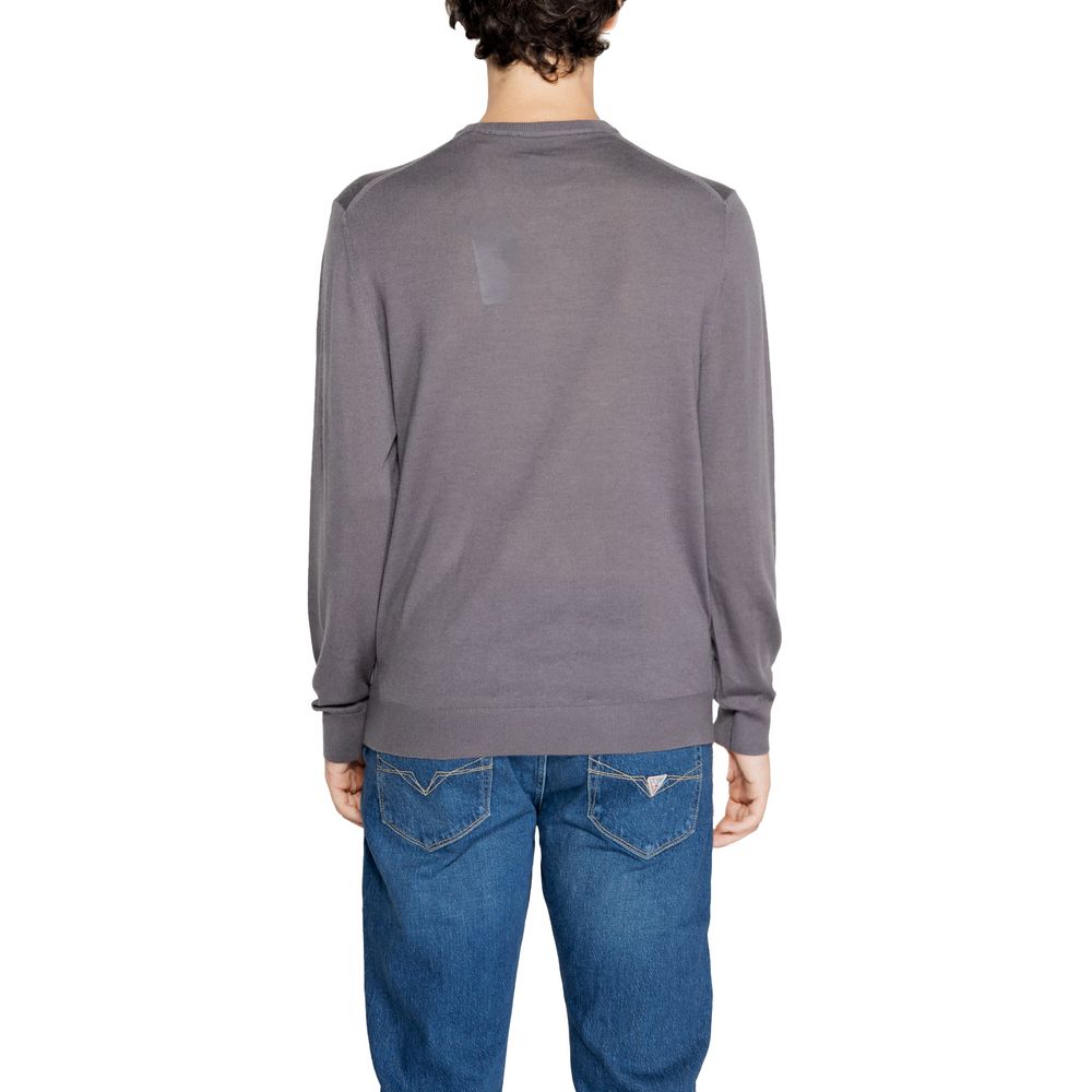 - Gray Wool Sweater